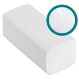 Ręcznik ZZ biały celuloza 2-warstwowy 2x17g 3000szt 20op x 150 listków 25x21cm SPECJAL IDEST /RZZCK30SP/